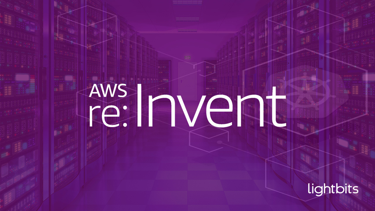 Lightbits is coming to AWS reInvent Lightbits