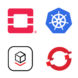 Various orchestration environment logos