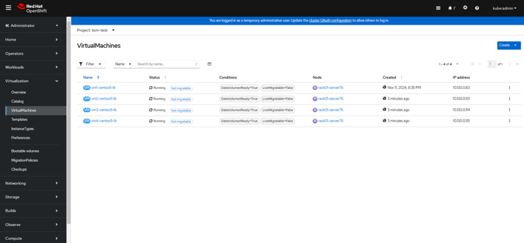 Virtual Machines (VMs)